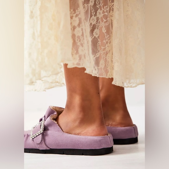 Free People After Riding Mules Lavender Purple NWOT Women’s Size 9.5 - Picture 2 of 9